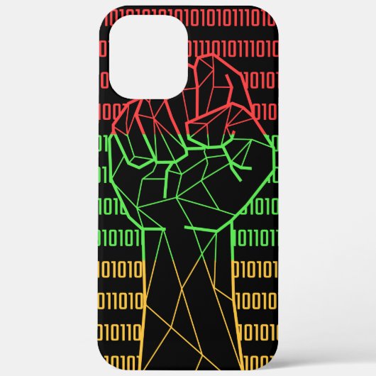 Black Power Fist van BLM voor geeks Case-Mate iPhone Case (Achterkant)