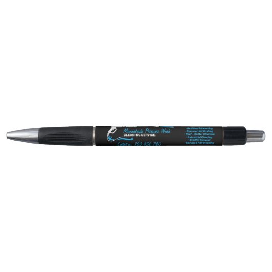 Black Pressure Power Washing Soft Cleaning Pen (Voorkant)