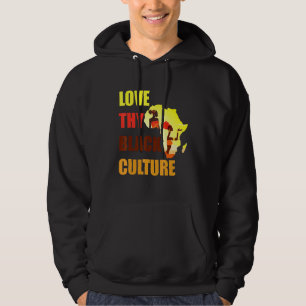 Black Pride African American Black Power Afrocente Hoodie