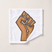 black pride eerste eenheid geschiedenis eenheid Af Bad Handdoek (Wasdoekje)