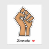 black pride eerste eenheid geschiedenis eenheid Af Sticker (Vel)