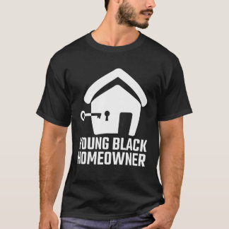 Black Pride Eerste Keer Huiseigenaar Verhuisberich T-shirt