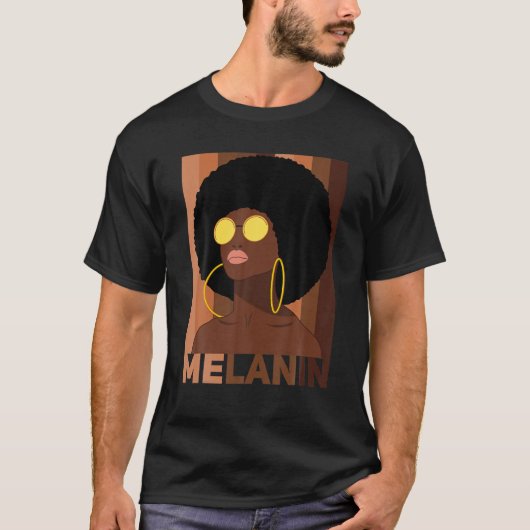 Black Pride History Month Apparel African American T-shirt (Voorkant)