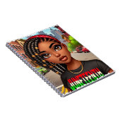 Black Pride Lady Notitieboek (Rechterzijde)