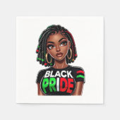 Black Pride Lady Servet (Voorkant)