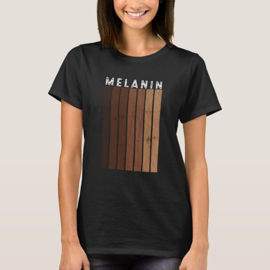 Black Pride Melanin BLM Women Men Afro Queen King T-shirt (Voorkant)