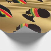 Black Pride Wrapping Paper Cadeaupapier (Hoek)