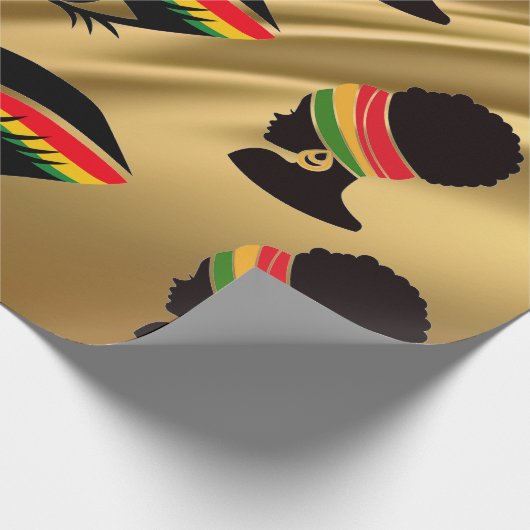 Black Pride Wrapping Paper Cadeaupapier (Hoek)