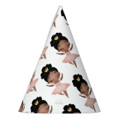 Black Princess Ballerina Feesthoedjes (Links)