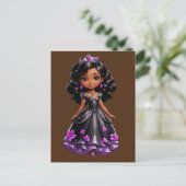 Black Princess Briefkaart (Staand voorkant)