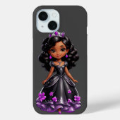 Black Princess Case-Mate iPhone Case (Achterkant)