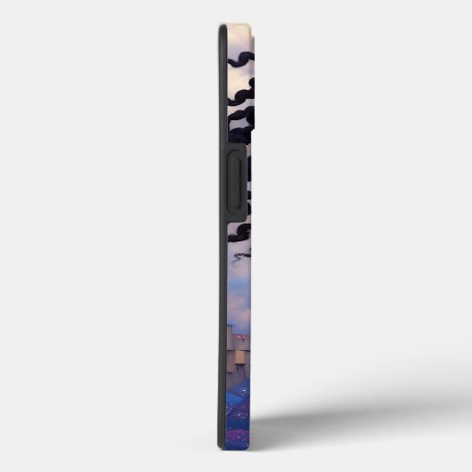 Black Princess Fantasy Kunst Case-Mate iPhone Case (Achterkant / Rechts)