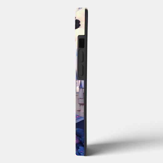 Black Princess Fantasy Kunst Case-Mate iPhone Case (Achterkant / Links)