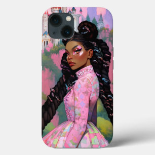 Black Princess Fantasy Kunst Case-Mate iPhone Case