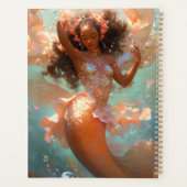Black Princess Fantasy Kunst Planner (Achterkant)