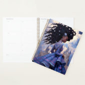 Black Princess Fantasy Kunst Planner (Display)