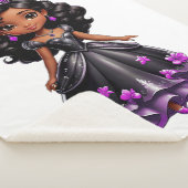 Black Princess Sherpa Deken (3/4)