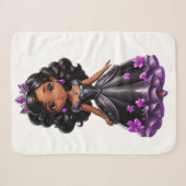 Black Princess Sherpa Deken (Voorkant (horizontaal))