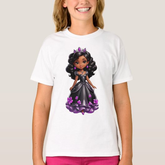 Black Princess T-shirt (Voorkant)
