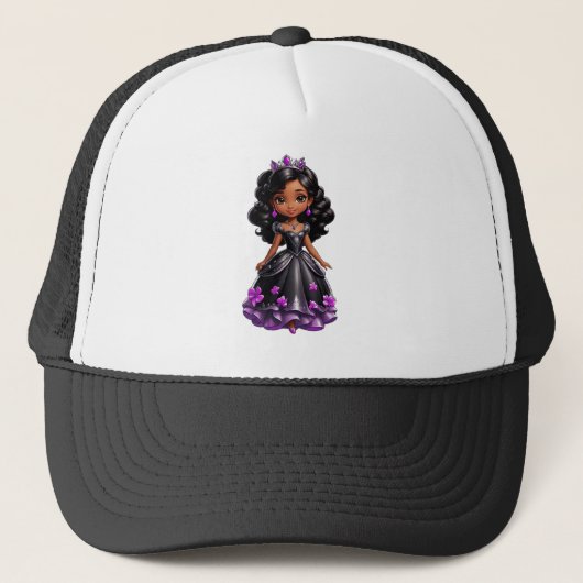Black Princess Trucker Pet (Voorkant)
