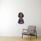 Black Princess Wandkleed (In situ)