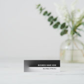 Black Pro Mini Mini Visitekaartje (Staand voorkant)