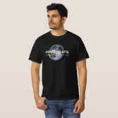 Black Protovate op het Moon Man T-shirt (Voorkant volledig)