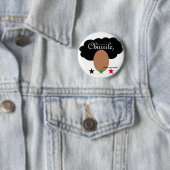 Black Proverb Button (In situ)