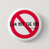 Black Proverb Button (Voorkant)