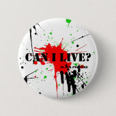 Black Proverb Button (Voorkant)