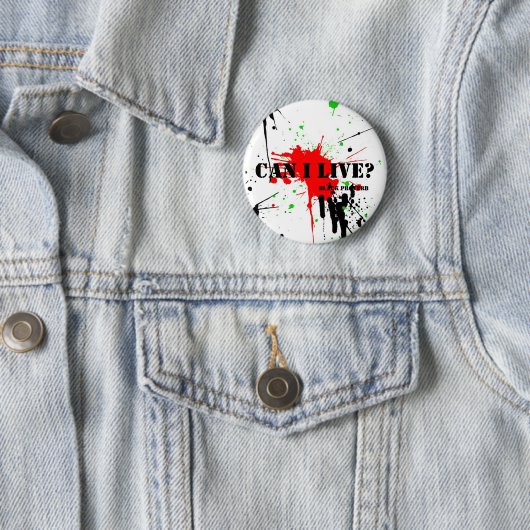 Black Proverb Button (In situ)