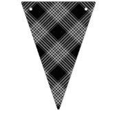 Black Pset Gefeliciteerd met Bunting Banner (Tweede vlag)