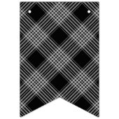 Black Pset Gefeliciteerd met Bunting Banner (Eerste vlag)