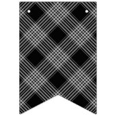 Black Pset Gefeliciteerd met Bunting Banner (Derde vlag)