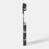 Black Pset & Silver Butterflies iPhone 14 Hoesjes iPhone Hoesje (Linkerkant)