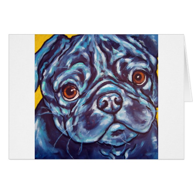 Black Pug (Voorkant Horizontaal)