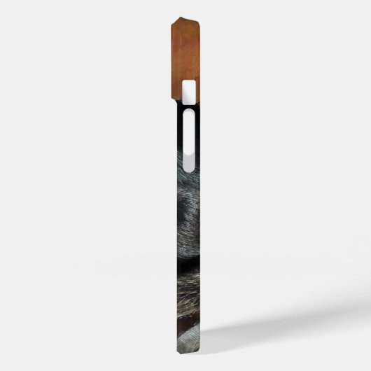 Black Pug Dog Case-Mate iPhone Case (Achterkant / Links)