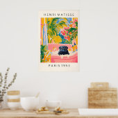 Black Pug in Bathtub Art Print Funny Dog Bathroom (Keuken)