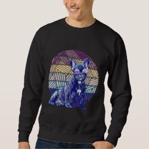 Black Pug met Cool Sunbril Classic T-Shirt 880