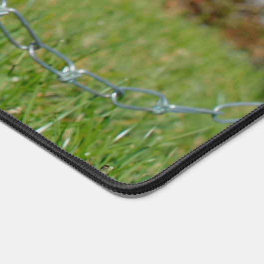 Black Pug Puppy Bureaumat (Hoek)