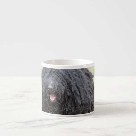 Black Puli Dog Espresso Kop (Voorkant)