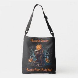 🖤 Black Pumpkin King Halloween Tas 🎃