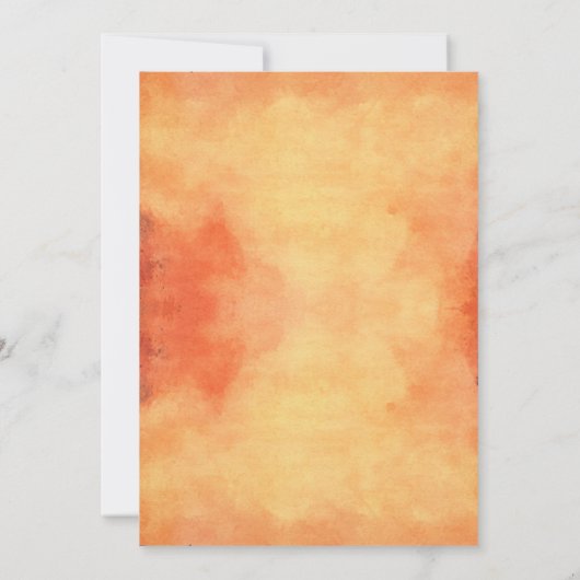 Black Pumpkins Oranje Halloween Verjaardagsfeest Kaart (Achterkant)