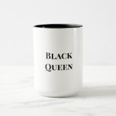 Black Queen-2-Tone Mok (Midden)