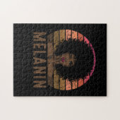 Black Queen Afro Melanin Legpuzzel (Horizontaal)