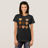 Black Queen Afro Melanin Shades Love African Ameri T-shirt (Voorkant volledig)