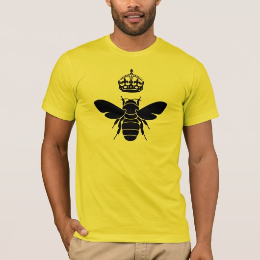 Black Queen Bee Logo... Ben je een koningin? T-shirt (Voorkant)