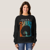 Black Queen Black History Mah African Pride Blac Trui (Voorkant volledig)