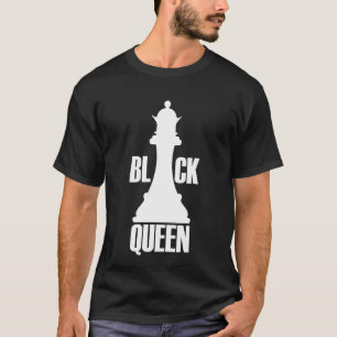 Black Queen Chess T-shirt