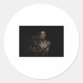 Black Queen Dispersion Sticker (Voorkant)